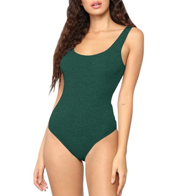 Sexy Fashion Women Camis Jumpsuit Solid Sleeveless Leotard Comfort Tops Romper Combinaison Pantalon Femme 2019 New Hot Sale YE