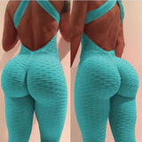 Black Sexy Anti Cellulite Bodysuit Women Backless Jumpsuit Tank Romper Catsuit Macacao Womens Jumpsuit Combinaison Femme
